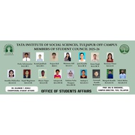 Students Council 2025-26 TISS Tuljapur Campus