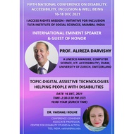Fifth National Conference On Disability, Accessibility, Inclusion and Well Being