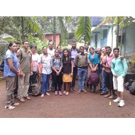 Team photo during quarterly meet at Wangani, Dist- Thane