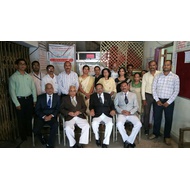 Group photo after inauguration of literacy class at OH- Yavatmal
