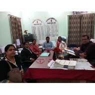 Meeting with Central Prison gaya Superintendent Rajeev Kumar and Visiting Prison Panel Advocate Suman.