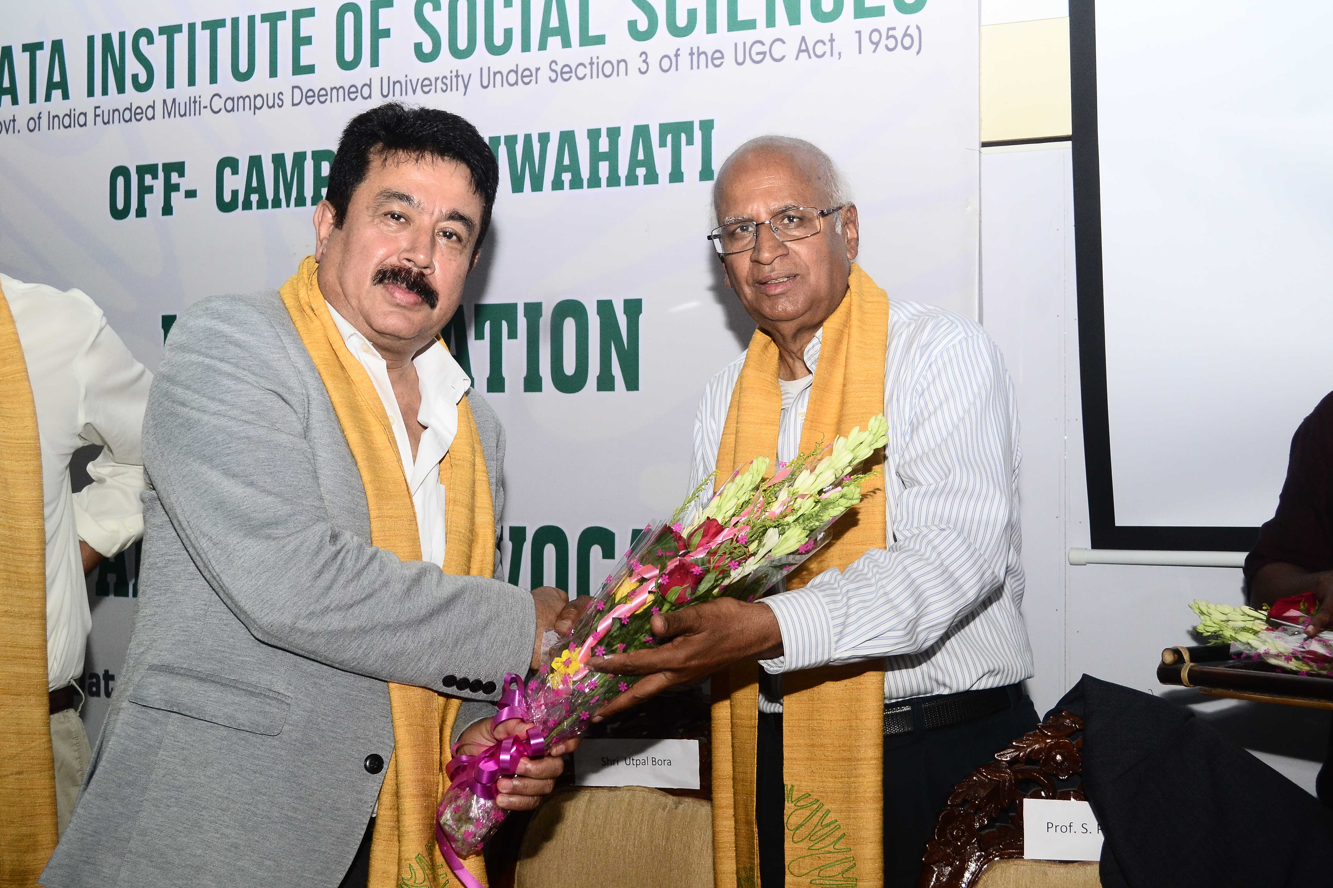 Felicitating Dignitaries