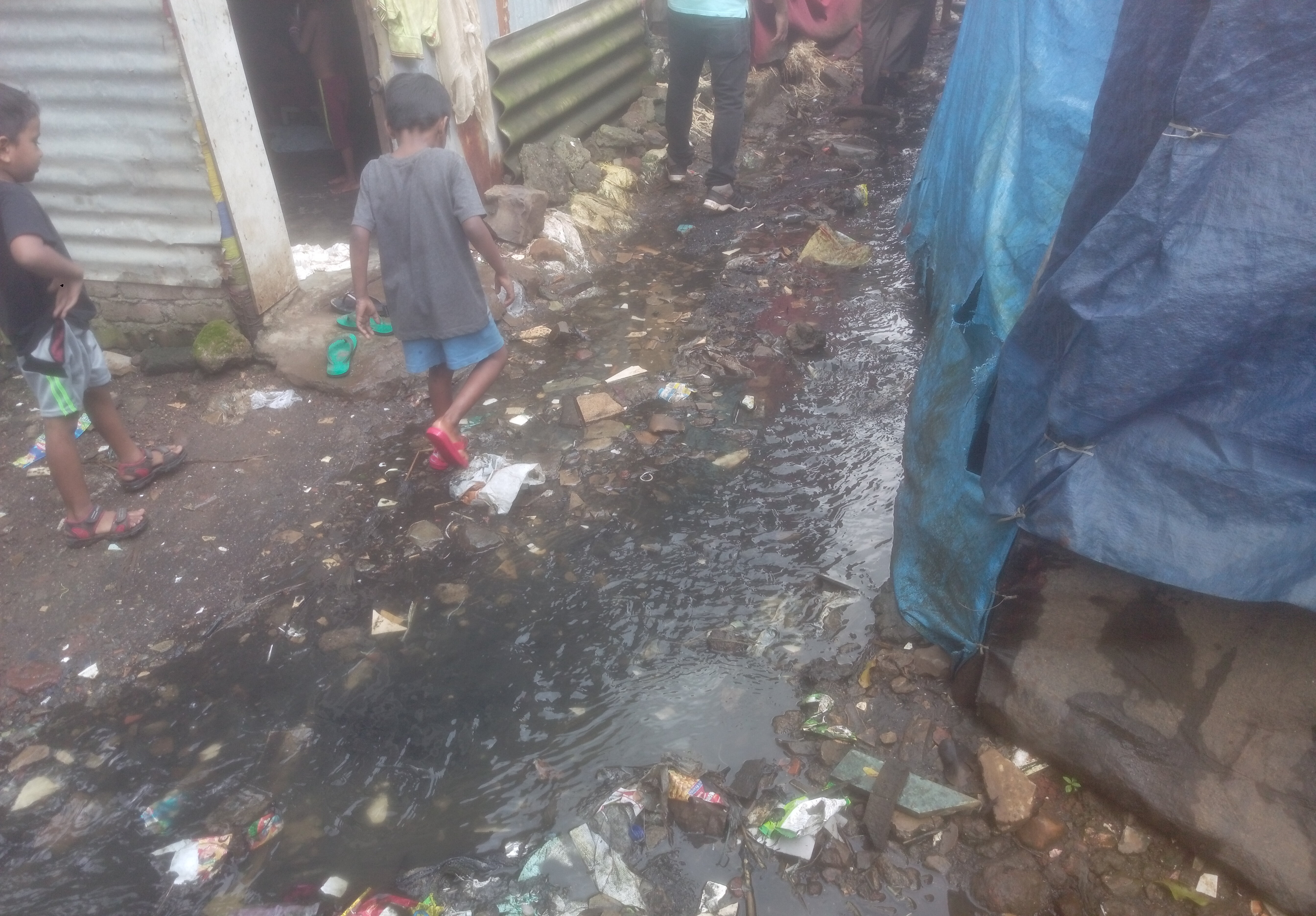 Sanitation in Slums - the reality