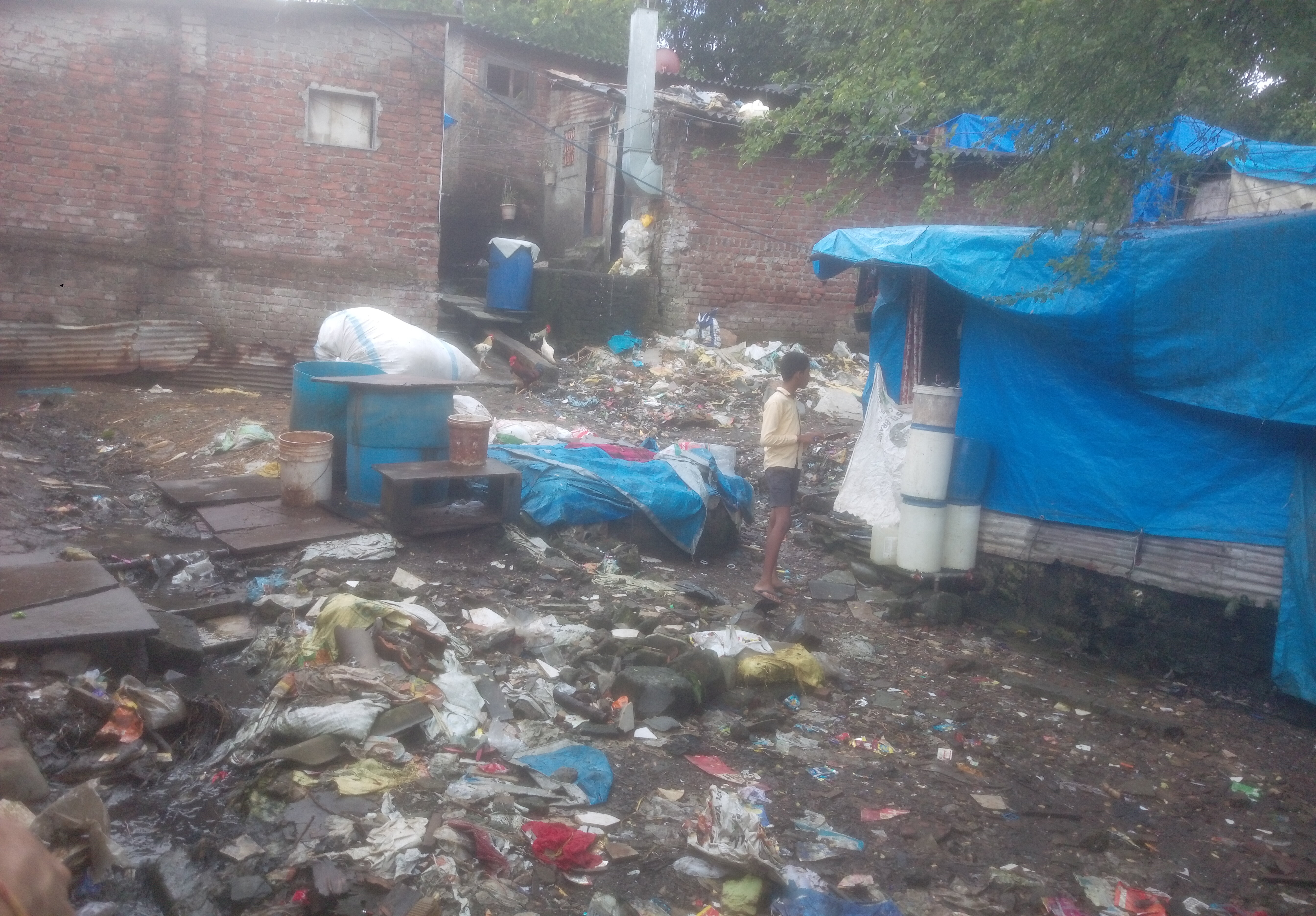 sanitation in slums-the reality