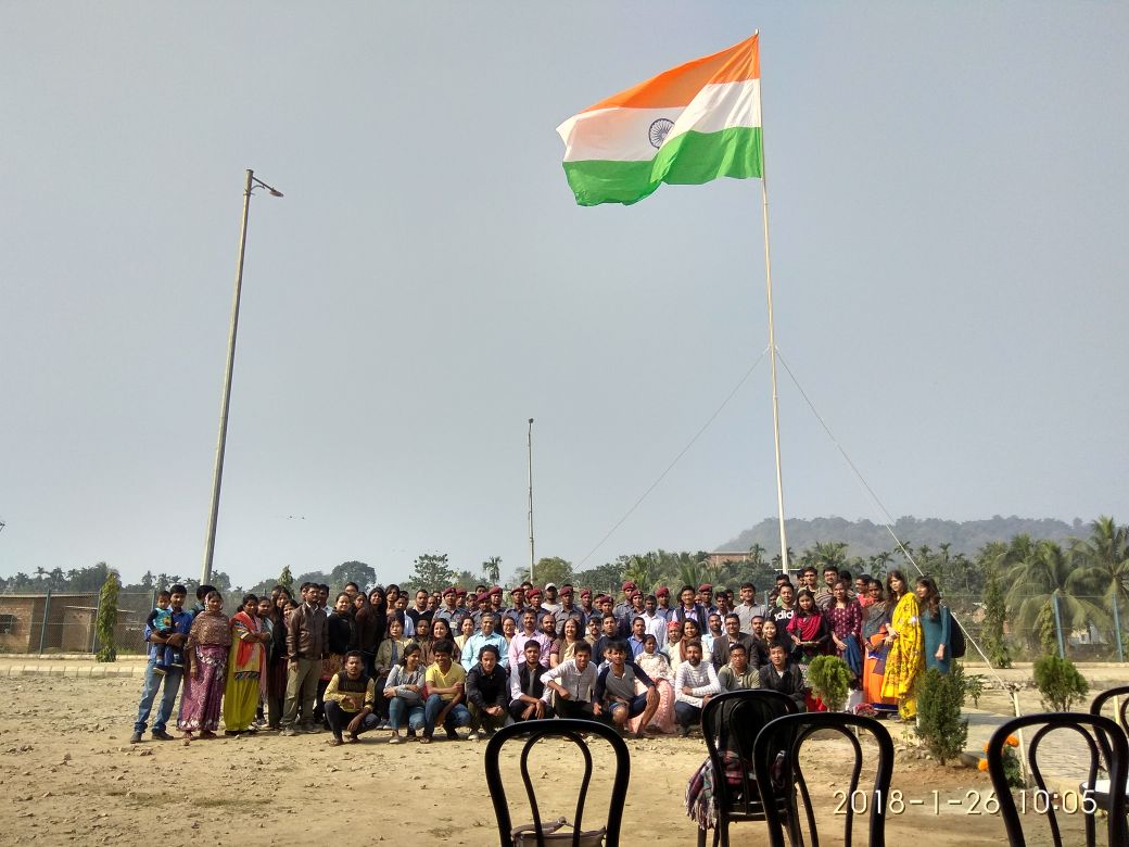 Republic Day Celebration in campus